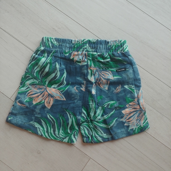 VOLCOM Baby NEW Beach Linen Shirt & Shorts Set - Picture 7 of 9